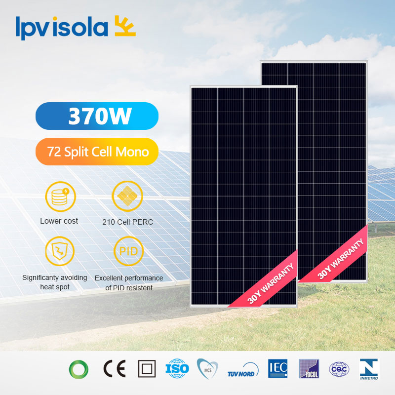 Key features and benefits of split-cell solar modules