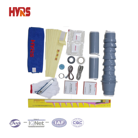 Key components typically included in a cold shrinkable termination kit
