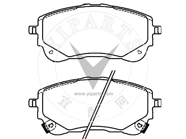 How to check the thickness of brake pads