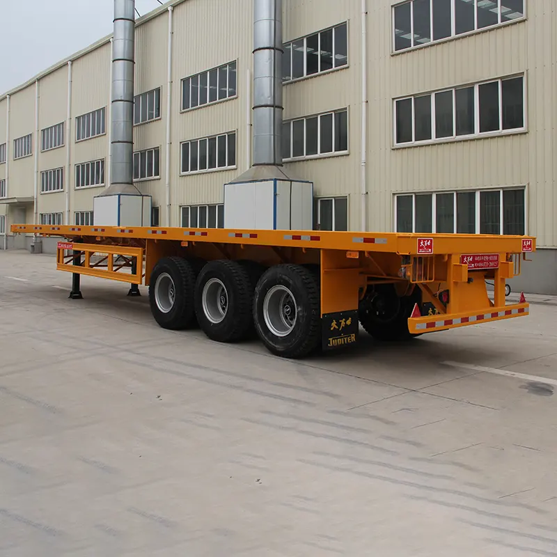Innovations and Trends in Flatbed Semi Trailer Technology